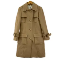 MK MICHELKLEIN エムケーミッシェルクラン ウール Aラインコート size38/ベージュ系のサムネイル