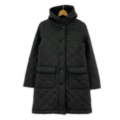 TraditionalWeatherwear トラディショナル ウェザーウェア キルティング 裏プードルファーコート size34/ブラック