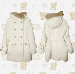 (監/版)セシルマクビー風コート アイボリー 姫ギャル ラテギャル ファーコート リズリサ