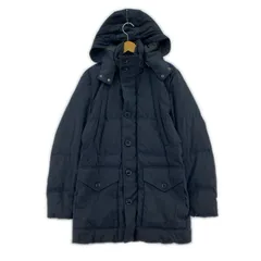 KENT&CURWEN ケント アンド カーウェン フード付きダウンジャケット sizeL/ネイビー系