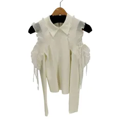 スナイデル snidel 25ss プリーツフリルニットプルオーバー レディース FREE 