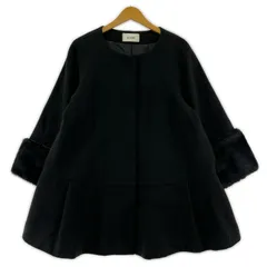 snidel スナイデル ノーカラーコート sizeF/ブラック