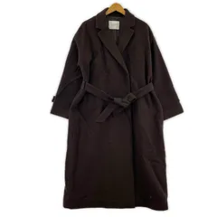 URBAN RESEARCH DOORS アーバンリサーチ ドアーズ ウール混コート/ダークブラウン