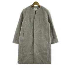 美品  Rope Picnic ロペピクニック  タグ付き ノーカラーコート size38/グレー系