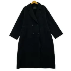 JEANASIS ジーナシス ウール混コート sizeF/ブラック
