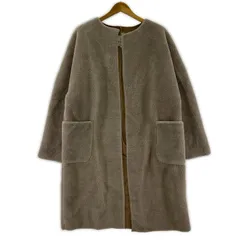 nano universe ナノユニバース ノーカラーコート sizeF/モカ系