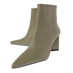 ZARA  ザラ　 タグ付き ハイヒールブーツ size36/ライトベージュ