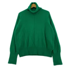 SETENS セテンス タートルネック ニット sizeF/グリーン