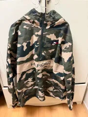 トミーヒルフィガー ウィンドブレーカー アウター ミリタリー