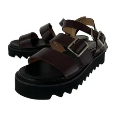 ORiental TRaffic オリエンタルトラフィック アンクルストラップサンダル sizeM/ブラウン系