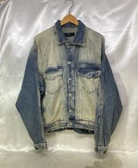 REPRESENT リプレゼント ヴィンテージ加工 ラグラン オーバーサイズ デニムジャケット サイズ：M カラー：画像参照
