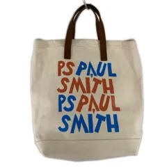 Paul Smith ポールスミス キャンバス 2wayトートバッグ/ベージュ系