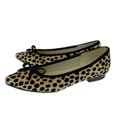 LE TALONル タロン 総柄パンプス size24/アイボリー