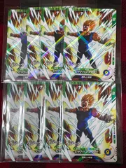 【未使用品】Vジャンプ 3月号付録 ドラゴンボールスーパーダイバーズ　ベジータ 8枚