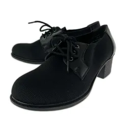 あしながおじさん アシナガオジサン レースアップシューズ size250/ブラック