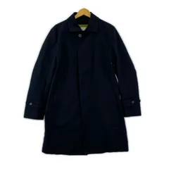 MACKINTOSH PHILOSOPHY マッキントッシュフィロソフィー ストライプロングコート size40/ネイビー