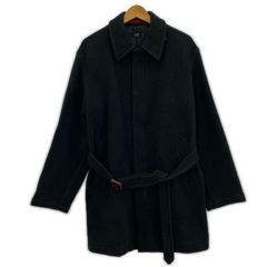 Spick & Spanスピック＆スパン ノーカラー シャギーコート size36