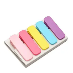 着物クリップ5本セット（小：カラー5色組）レディース 和装小物 着付け小物 和服 和装 着物