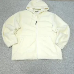 XL ニューバランス フリース フードジップアップ