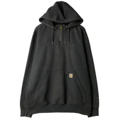 古着 カーハート Carhartt ORIGINAL FIT スウェットハーフジップパーカー メンズL相当/eaa609904