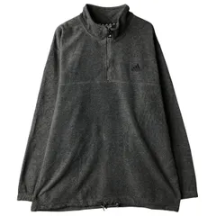 古着 90~00年代 アディダス adidas ハーフジップ フリースプルオーバー メンズL相当/eaa459055