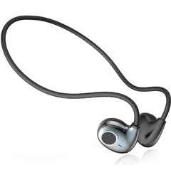 空気伝導イヤホン - Bluetooth 5.3  通話ノイズキャンセリング イヤーフック ワイヤレスイヤホン - 快適なフィット感