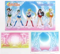 【中古】アクリルスタンド・アクリルパネル 集合 アクリルスタンドセット 「美少女戦士セーラームーン」 中国限定