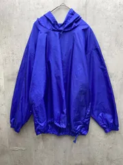 adidas アディダス デサント製 ナイロン パーカー size160/青 ◇■レディース