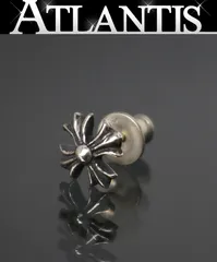 CHROME HEARTS 新宿店 クロムハーツ 新品 No2 CHプラス スタッド ピアス メンズ シルバー SV925 30593
