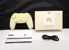 T【HY】【動作品】3COINS Switch スイッチ 互換 プロコン ターボコントローラー No2322 イエロー[ゆうパケット発送、送料無料]