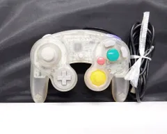 T【HY】【動作品】nintendo ニンテンドー ゲームキューブ 純正 コントローラー DOL-003 限定カラー クリア スケルトン[ゆうパケット発送、送料無料]HY003