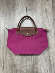 LONGCHAMP ロンシャン S トート プリアージュ ハンド バッグ ピンク ■■ レディース