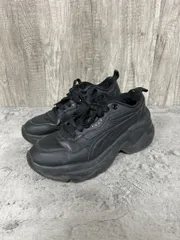 PUMA プーマ ダッドスニーカー シリア ウェッジ 厚底 ローカット スニーカー size24ｃｍ/黒 ■■ レディース