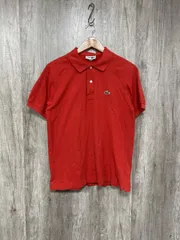 CHEMISE LACOSTE シュミーズ ラコステ 希少 ヴィンテージ 90ｓ ポロシャツ size5/青 ■◆ メンズ