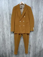 美品 P.S.FA Perfect Suit FActory URBAN MODEL セットアップ ジャケット パンツ スーツ sizeL/キャメル ■◆ メンズ