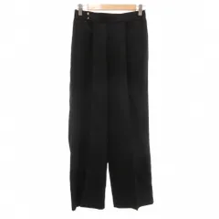 ザショップティーケー THE SHOP TK パンツ スラックス M 黒 ブラック フルレングス ボタン装飾 /NL ■GY59