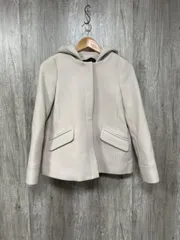 UNITED ARROWS ユナイテッドアローズ 2WAYノーカラーフードコート コート size36/ベージュ ◆■◎レディース