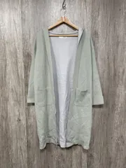 Lily Brown リリーブラウン ニットカーディガン ロング カーディガン sizeF/パステルグリーン ◆■ レディース