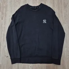 MLB ニューヨーク・ヤンキース 刺繍 ロゴ ビックプリンティング スウェット L(100)