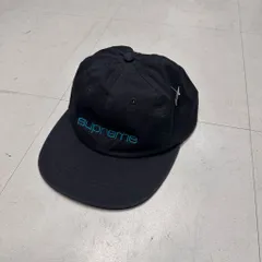Supreme シュプリーム 17AW Compact Logo 6-Panel Cap キャップ ブラック size:- 【中目黒B01】