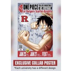 新品【ワンピース】 ルフィ USボヤージュ カレッジ バスケットボール