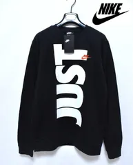 新品 NIKE JDI フレンチテリー クルーネック スウェット【M】【L】CN9587-010 ナイキ 裏毛 JUST DO IT