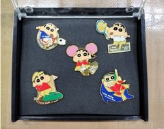 クレヨンしんちゃん30周年記念ピンバッジコレクションコンプリート