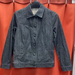 Burberry バーバリー  ロンドン　三陽商会　デニム　ジャケット　アウター　長袖　グレー系　7サイズ　Sサイズ相当