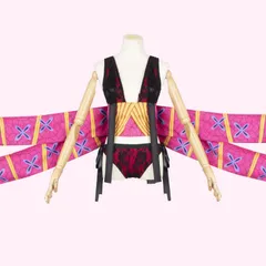 コスチューム 鬼滅の刃 上弦陸 堕姫 コスプレ 祢豆子 蝴蝶忍 舞台服