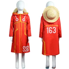 コスプレ 衣装 ルフィ ワンピース エッグヘッド編 未来島 新作 仮装 キャラクター服 M250806-6