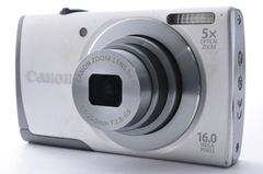 動作確認済 Canon PowerShot A3200 IS シルバー コンデジ - メルカリ