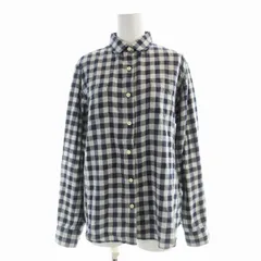 ザノースフェイス THE NORTH FACE カジュアルシャツ チェック M 紺 ネイビー NRW61504 /EE