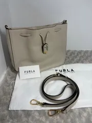 [美品]FURLA ダナエ 2way 巾着バッグ ショルダーバッグ