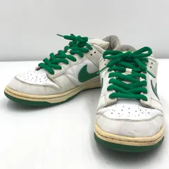 【現状渡し品】NIKE SB ナイキエスビー DUNK LOW PRO WHITE CLASSIC GREEN ダンク ロー プロ スニーカー 304292-133 靴 【160-251205-rt-04-tag】